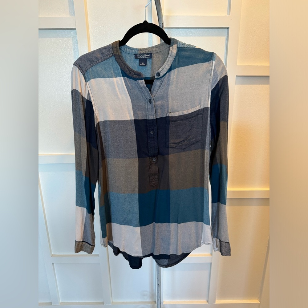 Lucky Brand tunic flannel Sz. M